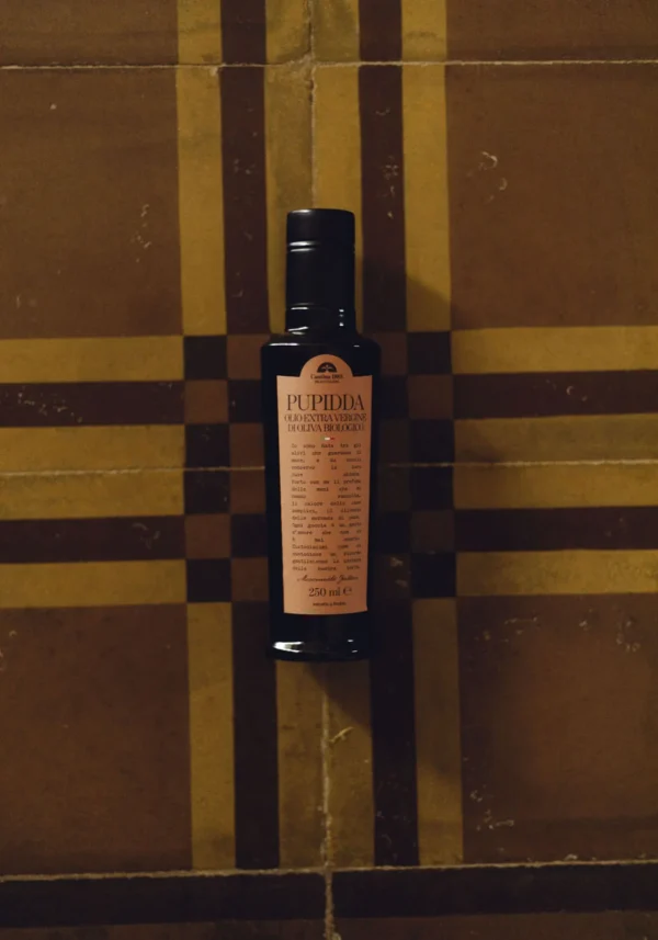 olio extravergine biologico siciliano Pupidda
