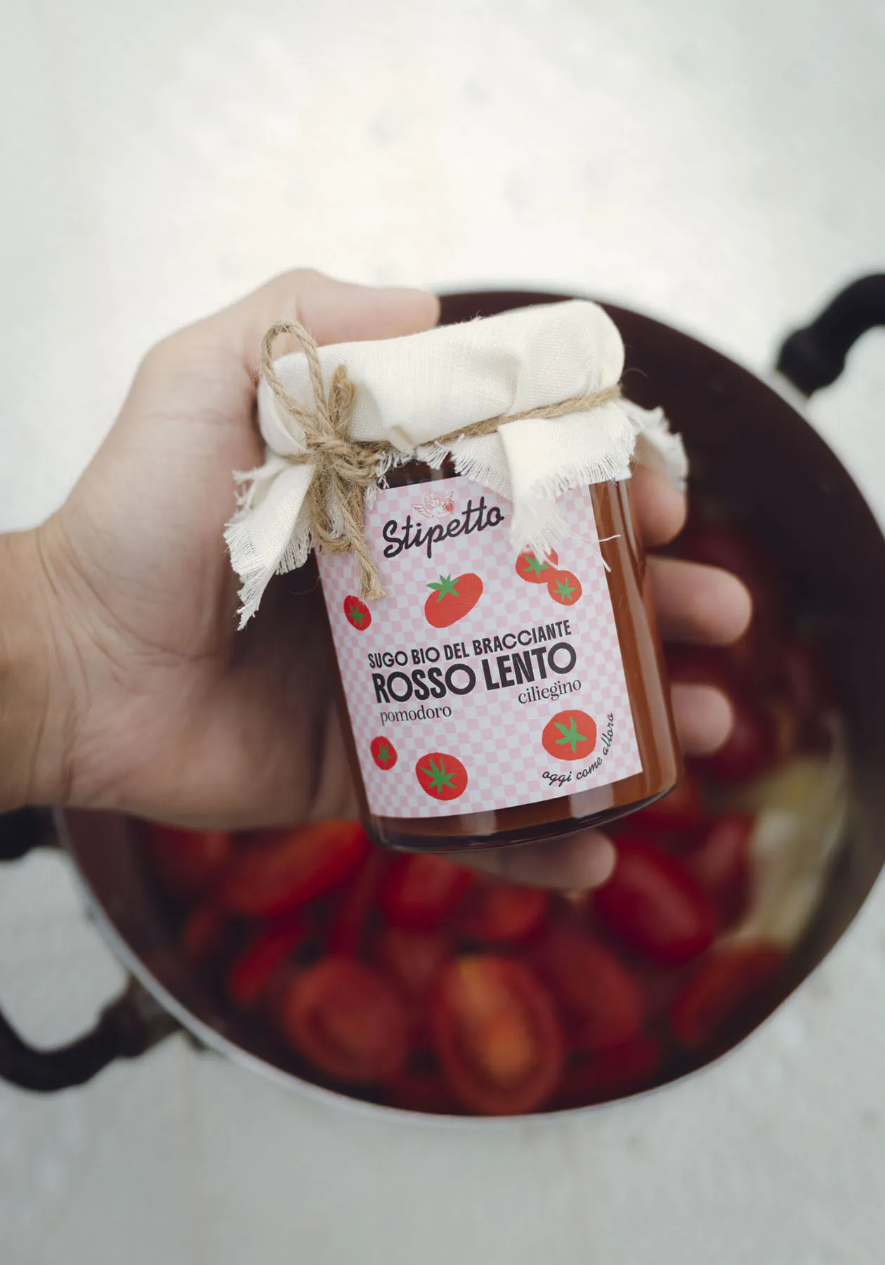 sugo di pomodoro ciliegino